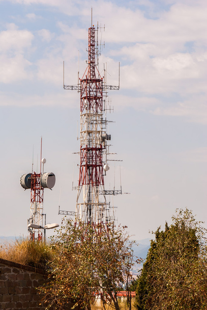 Kommunikációs antennák - Fotó, kép