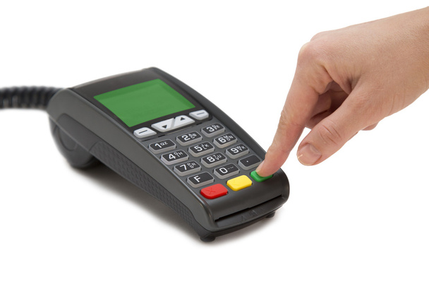 Credit card terminal - Photo, Image
