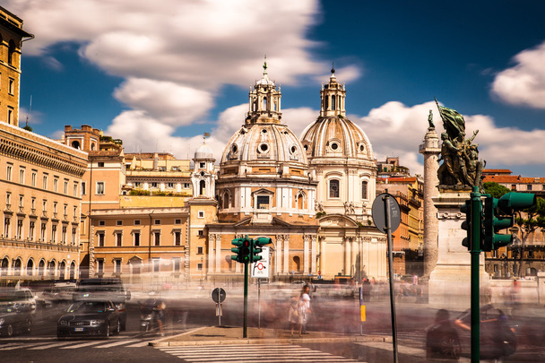 View of Rome historic center, Italy - Photo, Image