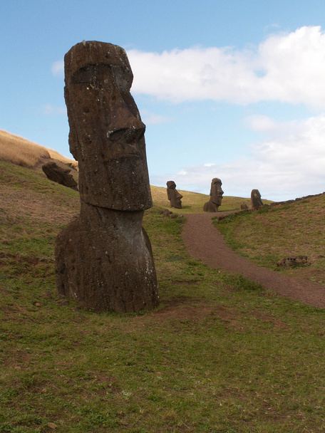 Path Through The Moai - Photo, Image