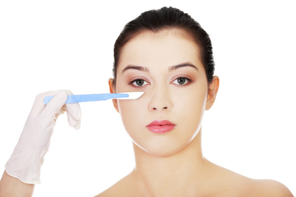 Cosmetic face surgery - Foto, immagini