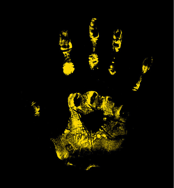 Scary Halloween Hand - Vector, Image