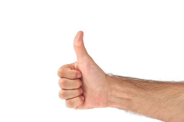 Thumbs Up (isolated) - Photo, Image
