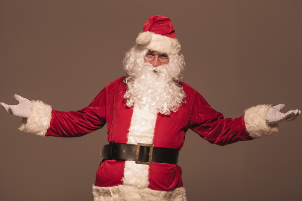 Noel Baba sizi karşılayan portresi - Fotoğraf, Görsel