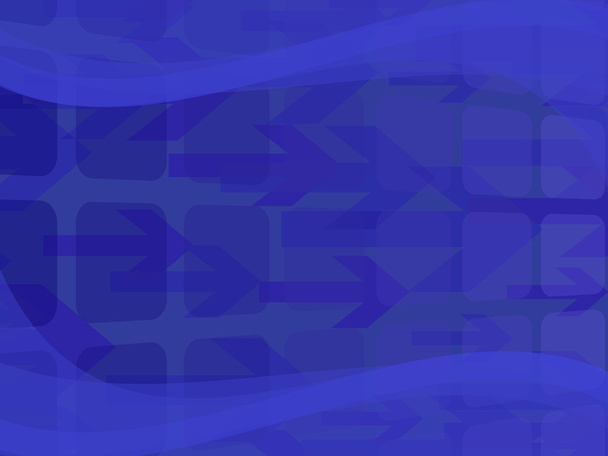 abstracte achtergrond met pijlen en golven - Vector, afbeelding