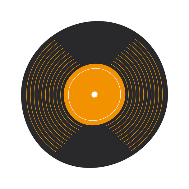 vinyl disk musical - Vettoriali, immagini