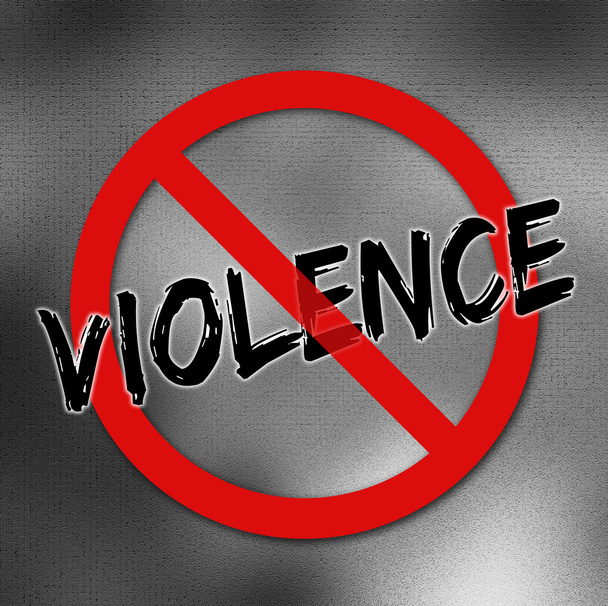 Detener señal de violencia
 - Foto, Imagen