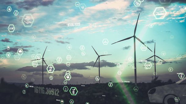 Экологические технологии и приближение к глобальной устойчивой ESG - Фото, изображение