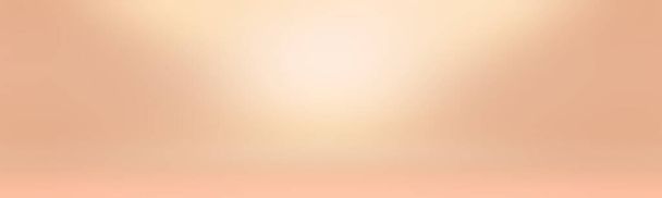 borrão abstrato de pastel belo pêssego cor-de-rosa céu fundo tom quente para design como banner, slide show ou outros - Foto, Imagem
