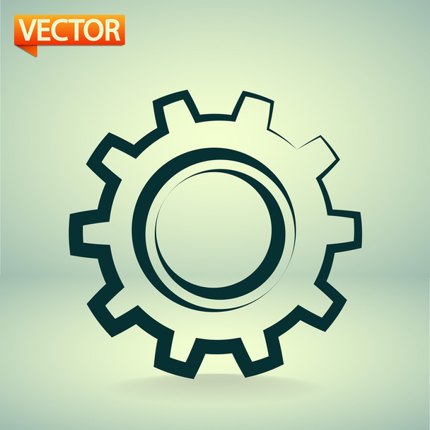 Gears icon - ベクター画像