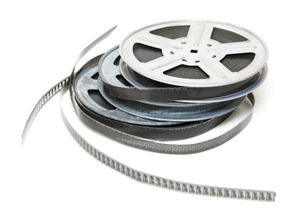 Aluminium reel of film - Фото, изображение