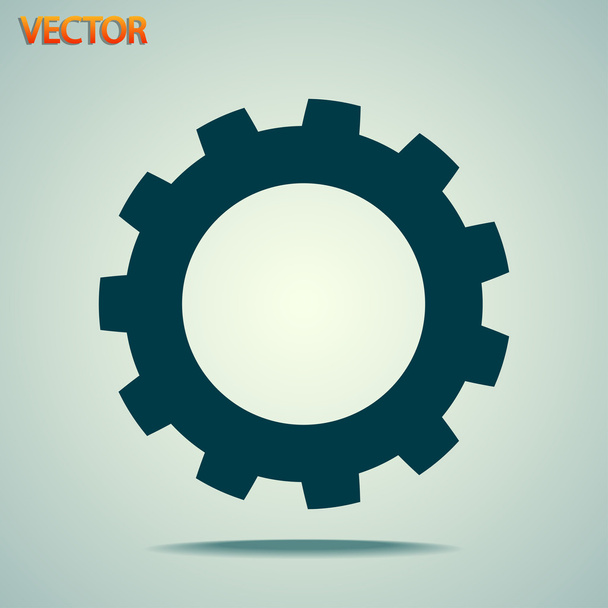 Gears icon - Vector, Image