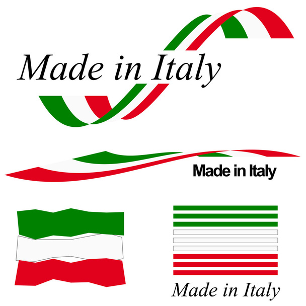 gyűjtemény minőségi Olaszország címere - Vektor, kép