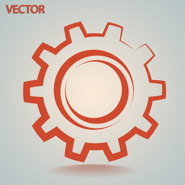 Gears icon - Vektor, kép