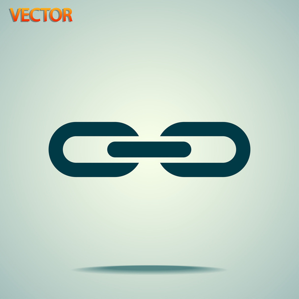 Chain link icon - ベクター画像