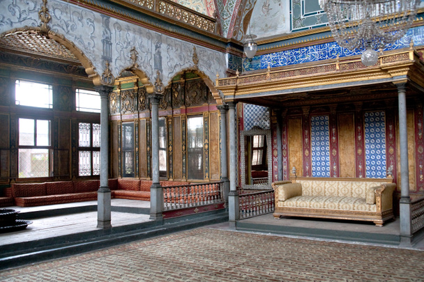 トプカピ宮殿、イスタンブール、トルコのハーレム - 写真・画像