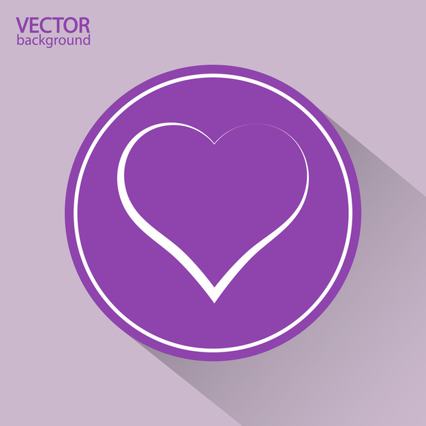 Heart Icon - Vector, imagen