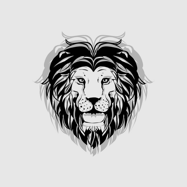 Lion animal themed vector design - Vektor, obrázek
