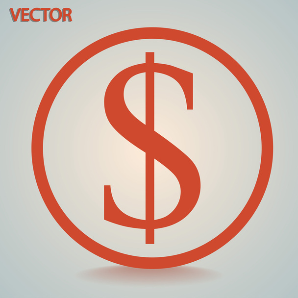 Money icon - Vector, imagen