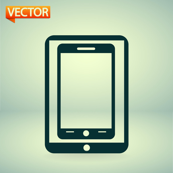 Mobile smartphone icon - Vecteur, image