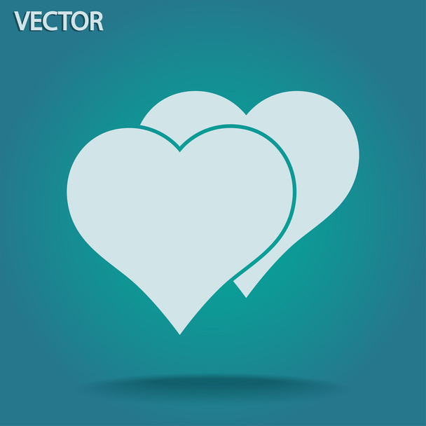 Heart Icon - Vektor, kép