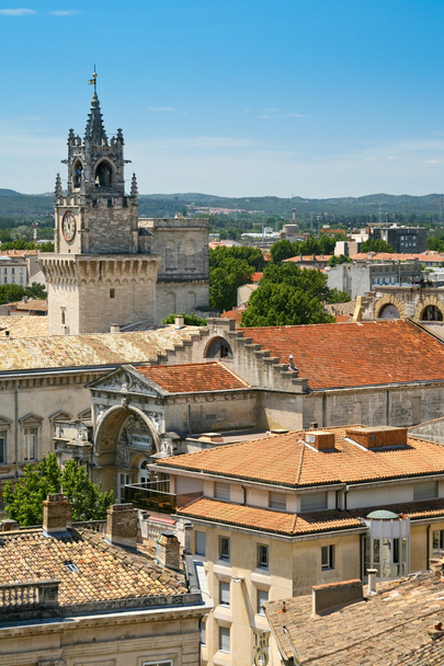Vista sulla città medievale di Avignone, Francia
 - Foto, immagini