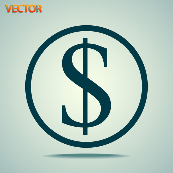 Money icon - Vector, imagen