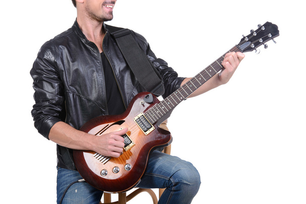 Guitar player - Photo, Image
