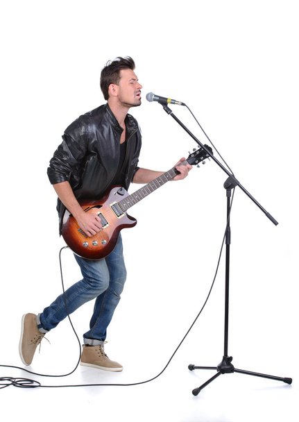 Guitar player - Zdjęcie, obraz