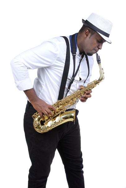 Saxophone player - Foto, Bild