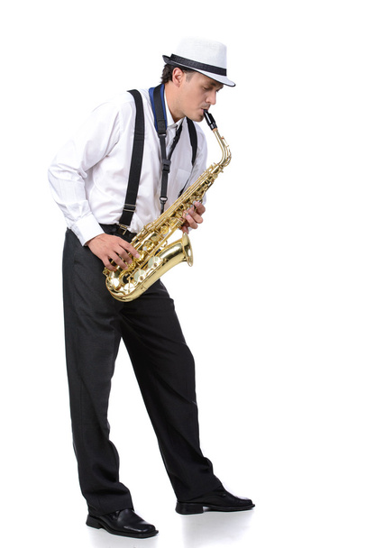Saxophone player - Fotografie, Obrázek