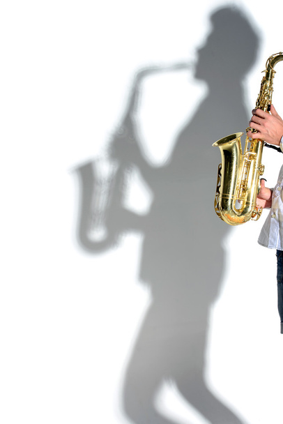 Saxophone player - Fotografie, Obrázek
