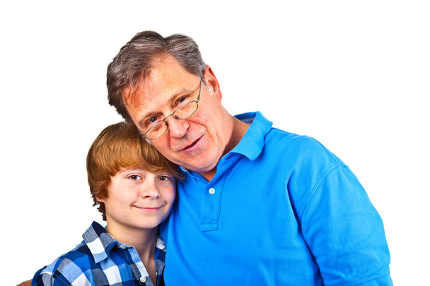 Happy father and son - 写真・画像