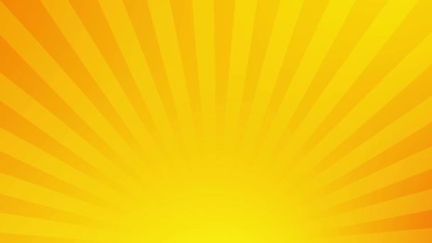 Rotate stripes yellow abstract background. - Footage, Video