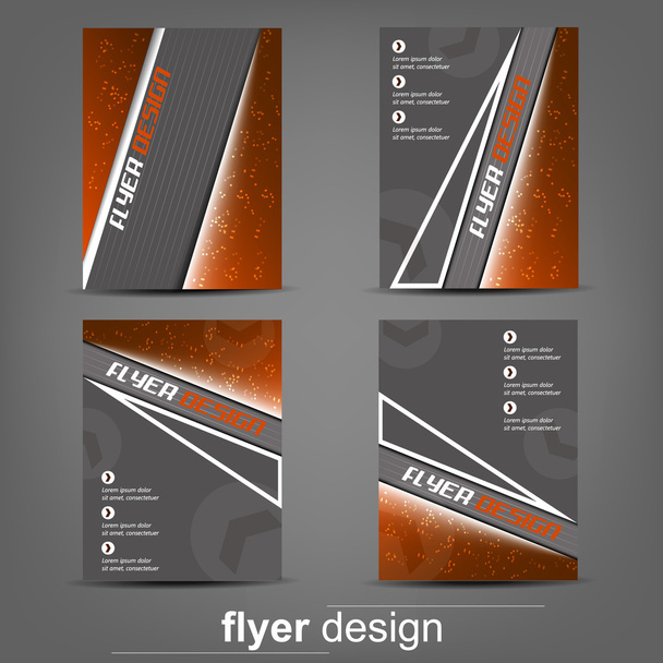 Set di modelli di volantini aziendali per la progettazione di copertine, cartelle di documenti o brochure
 - Vettoriali, immagini