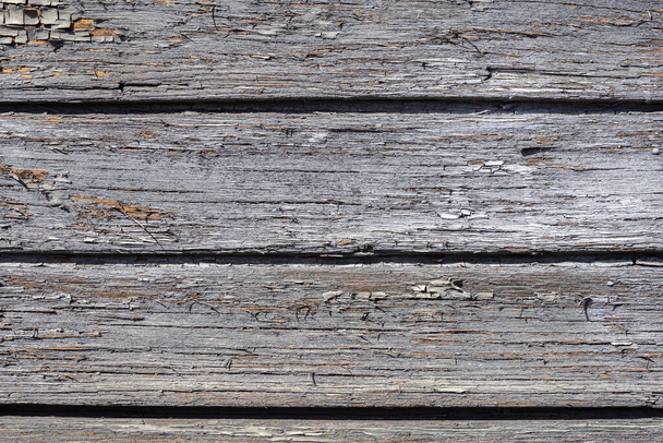 Old painted wood wall - texture or background. - Фото, изображение