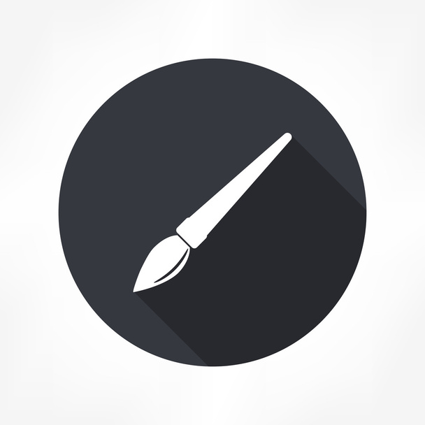 paint brush icon - Vector, Image