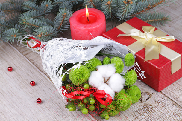 Merry Christmas and Happy New Year decoration - Valokuva, kuva