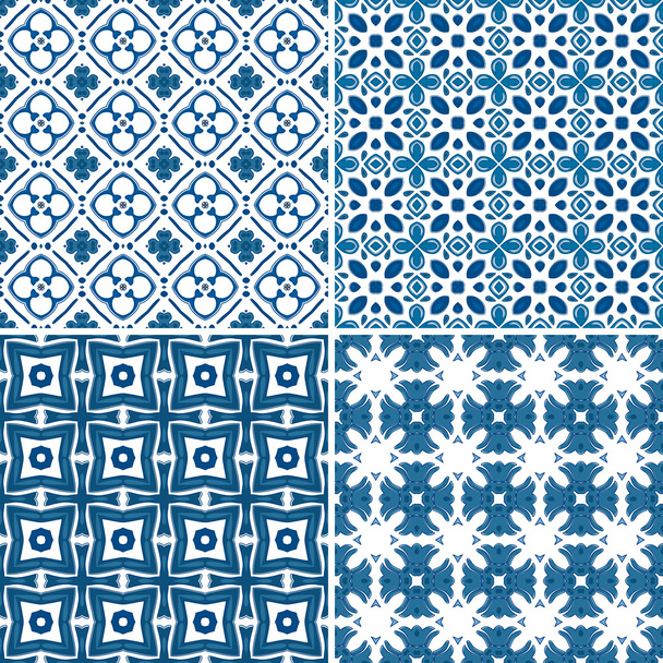 Portuguese tiles - ベクター画像