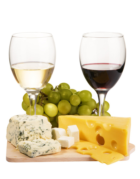 Viini ja juusto
 - Valokuva, kuva