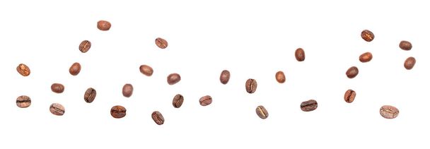 coffee beans isolated on white background - Foto, Imagem