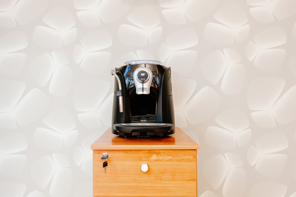 Μηχανή καφέ εσπρέσο, καπουτσίνο και americano - Φωτογραφία, εικόνα