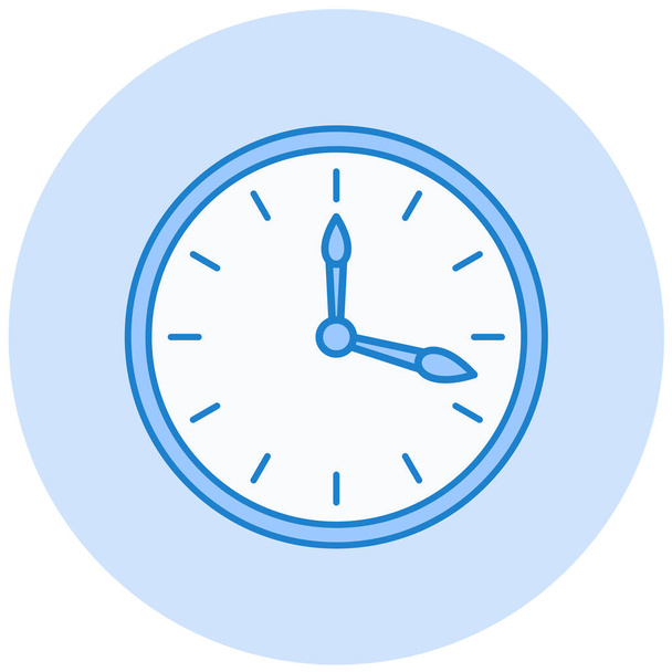 часы. иконка сайта - Вектор,изображение