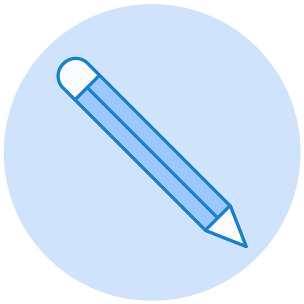 pencil. web icon simple illustration - Vetor, Imagem
