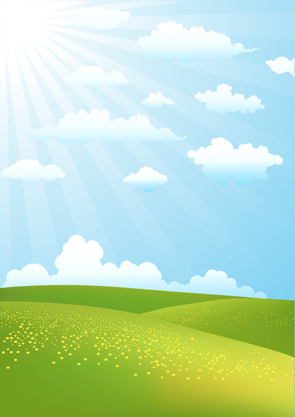 Nature background - Vector, Image