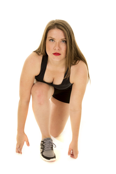 Young woman doing workout - Fotó, kép
