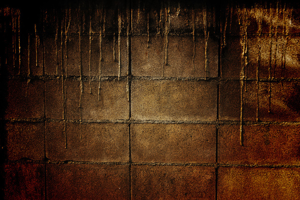grunge texture, wall background, vignette - Photo, Image