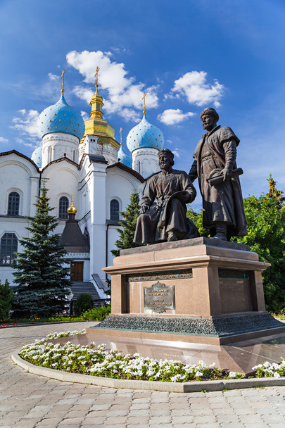 Builders of Kazan Kremlin Monument - Photo, Image
