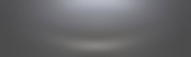 Αφηρημένη πολυτέλεια θόλωμα σκούρο γκρι και μαύρο κλίση, χρησιμοποιείται ως φόντο στούντιο τοίχο για την προβολή των προϊόντων σας. - Φωτογραφία, εικόνα