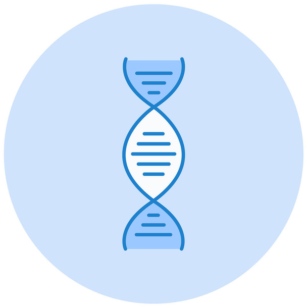 DNA simgesi vektör illüstrasyonu - Vektör, Görsel